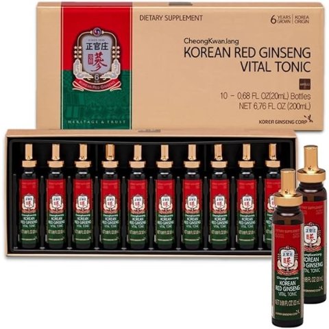 活气力红参口服液 20ml x 10瓶