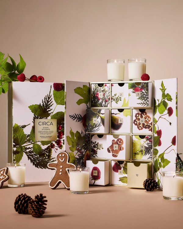 圣诞12天倒数日历 彩色