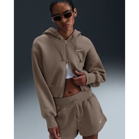 Phoenix Fleece 女款短款拉链卫衣