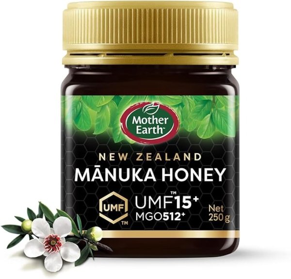 Mother Earth UMF 15+ 麦卢卡蜂蜜 250g