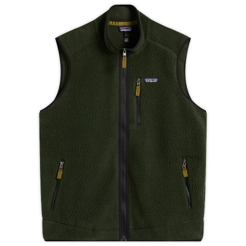 PatagoniaRetro Pile摇粒绒马甲 绿色
