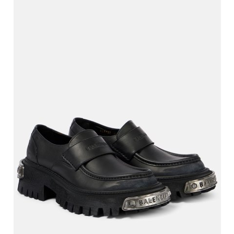 Tractor 皮革乐福鞋