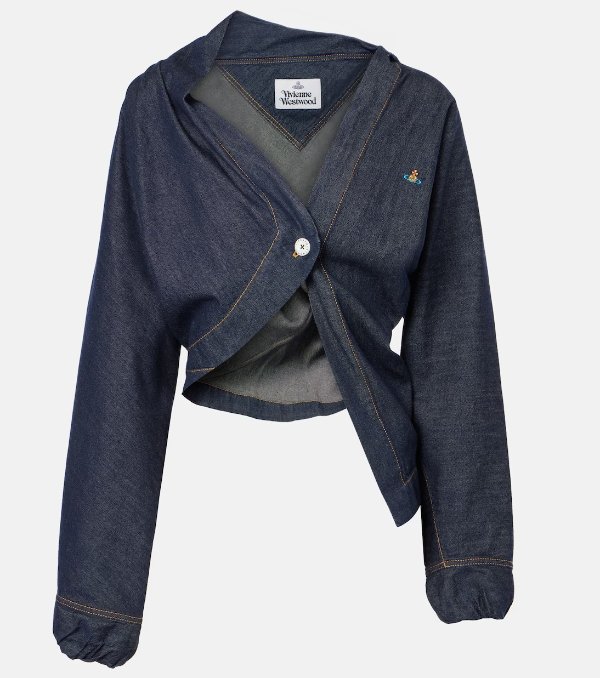 Natalia 棉质牛仔短衬衫