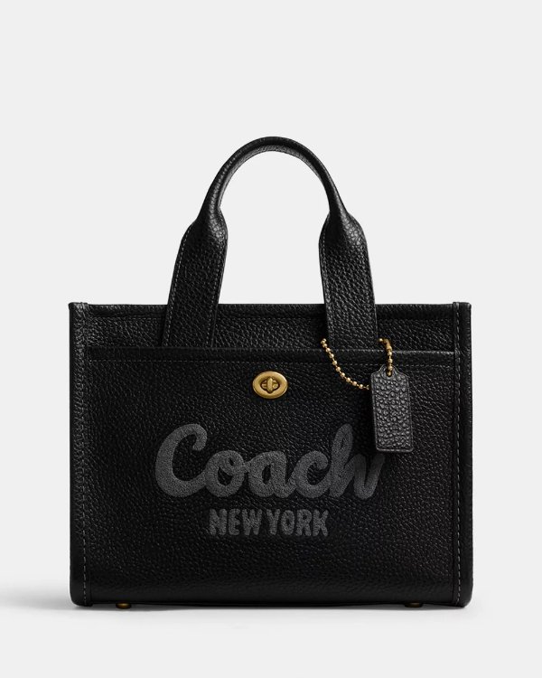 Bubble Leather 托特包 大号