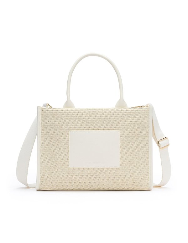 Structured 编织迷你托特包