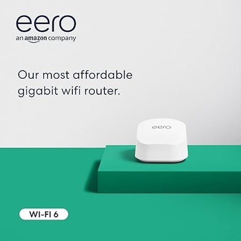 Amazon eero 6+ 双频Mesh路由器 Wi-Fi 6
