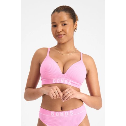 Retro Rib 无缝无钢圈文胸