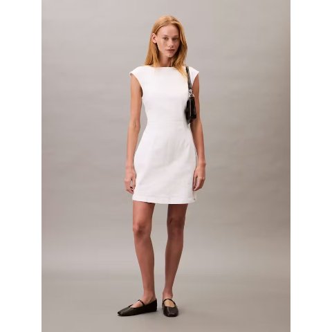 Calvin KleinOpen Back 连衣裙 短袖