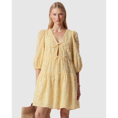 Embroidered 迷你连衣裙