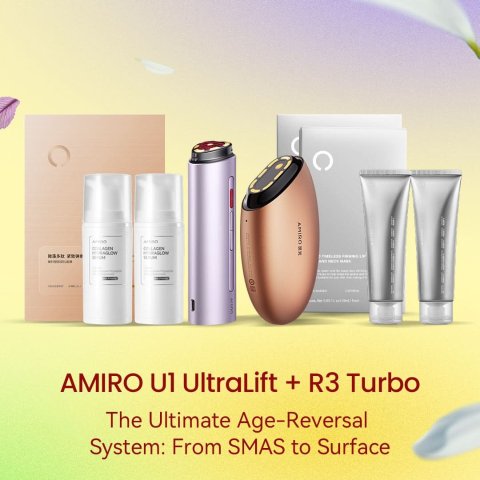 amiro套装价更优！U1提拉炮+R3 Turbo V脸仪套装