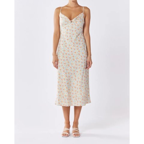 French Garden 花束连衣裙