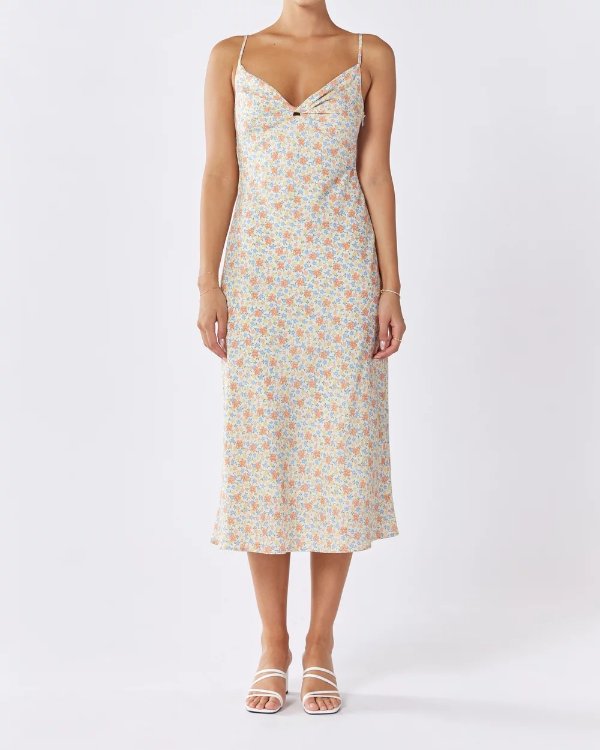 French Garden 花束连衣裙