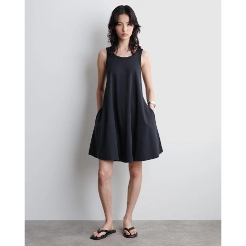 Cotton-Jersey 摇摆连衣裙