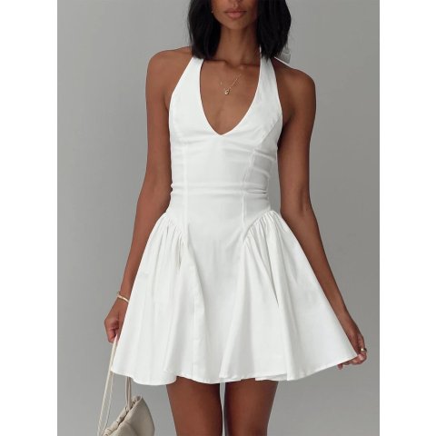 Princess PollyKarisse 白色吊带迷你连衣裙