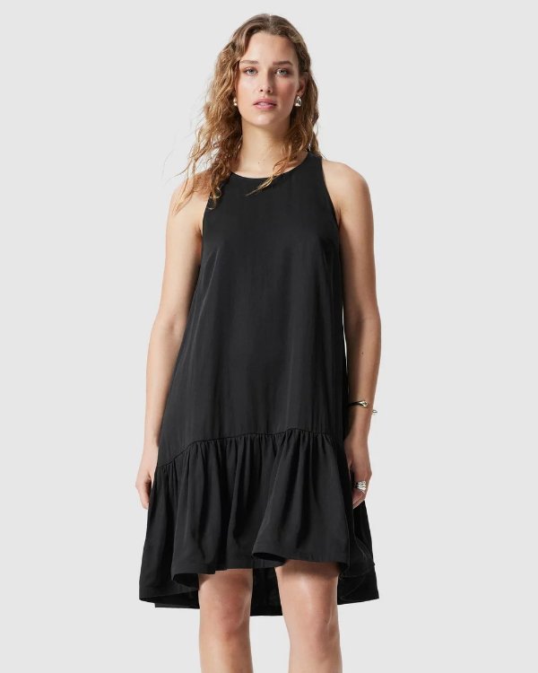 Frill 蕾丝迷你连衣裙