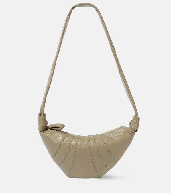 Croissant 小号皮革单肩包