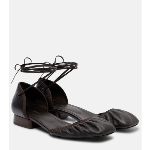 Micro Ballerina 小牛皮平底鞋