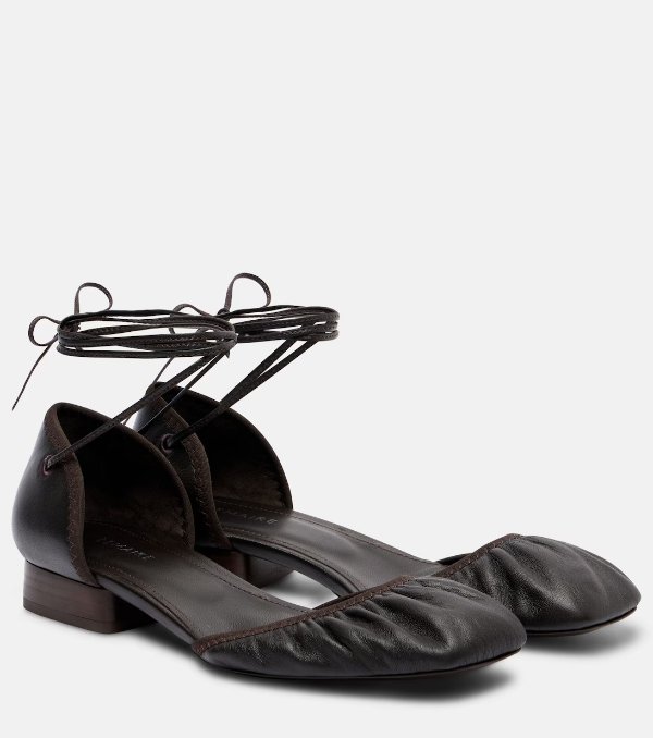 Micro Ballerina 小牛皮平底鞋