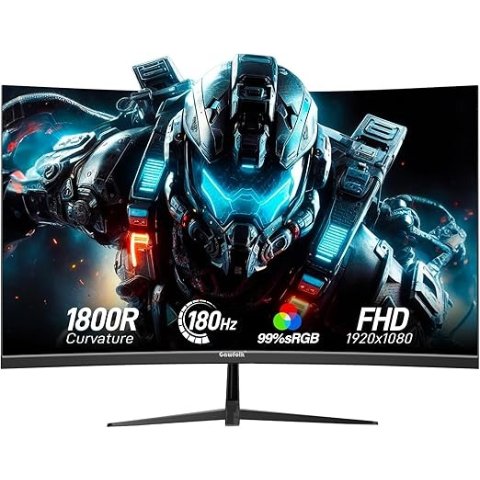 Gawfolk 32英寸曲面显示器 180Hz FHD