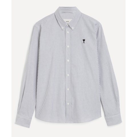 Ami条纹牛津衬衫