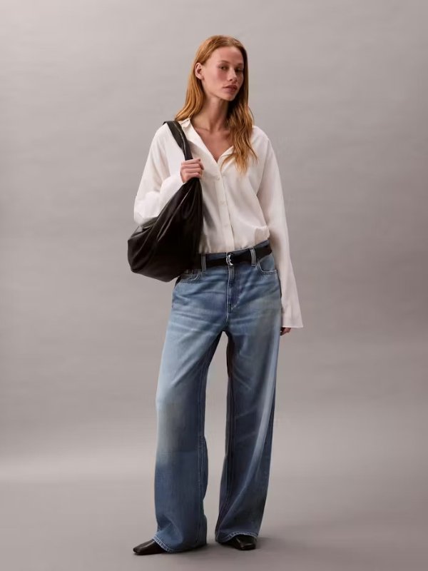 Baggy 低腰牛仔裤