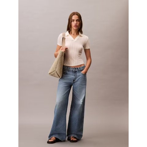 Super 宽松牛仔裤