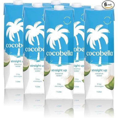 Cocobella 原味椰子水 1Lx6件