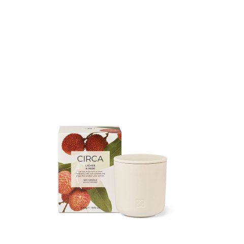 荔枝玫瑰 大豆蜡烛 300g