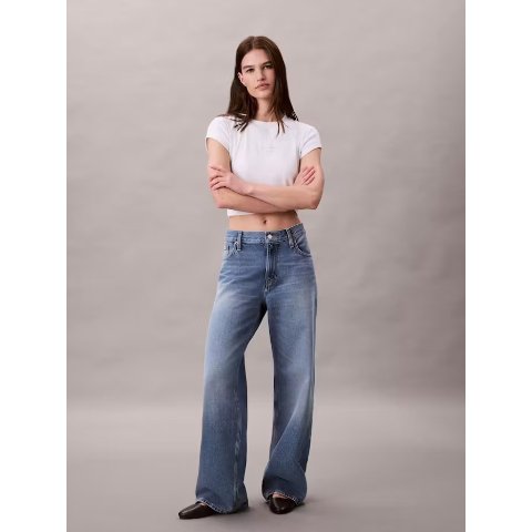 Baggy 低腰牛仔裤