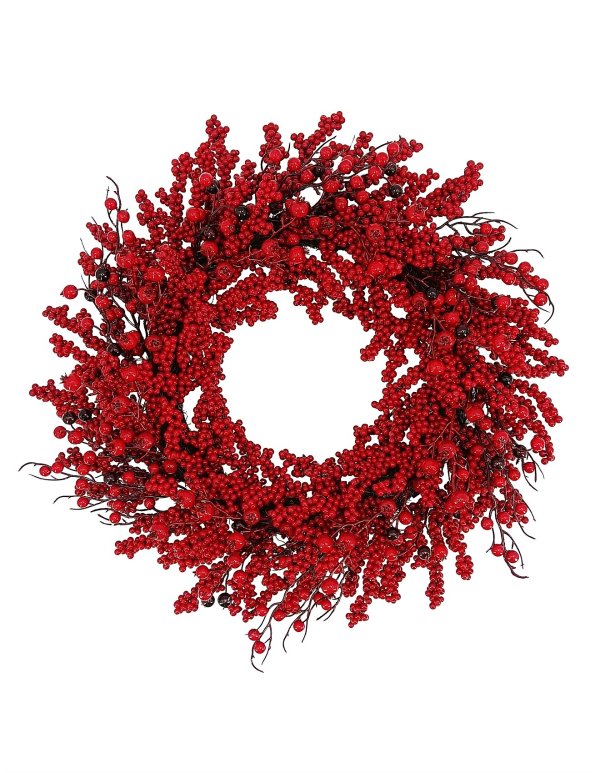 Red Berry 圣诞花环 60cm