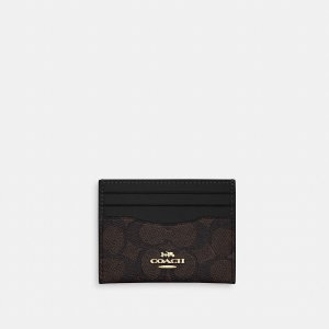 Coach Signature 帆布卡包