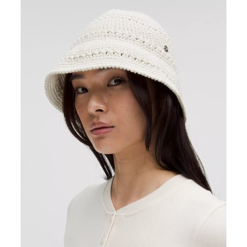 lululemonCotton 钩织渔夫帽
