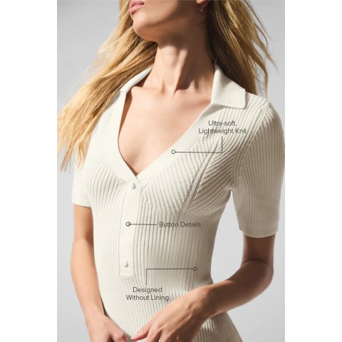 alo yogaSupernatural Polo针织裙