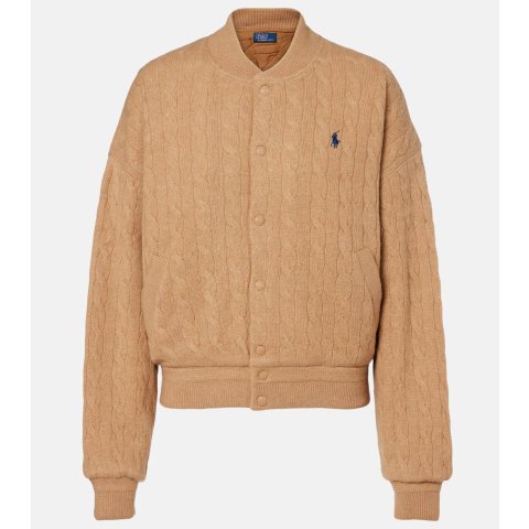 羊毛羊绒棒球夹克