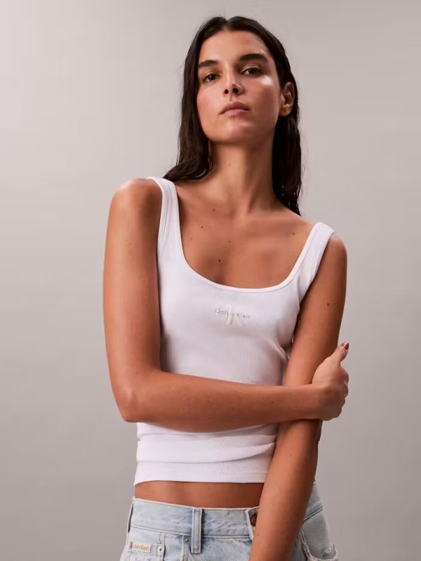 Monologo 女士罗纹背心