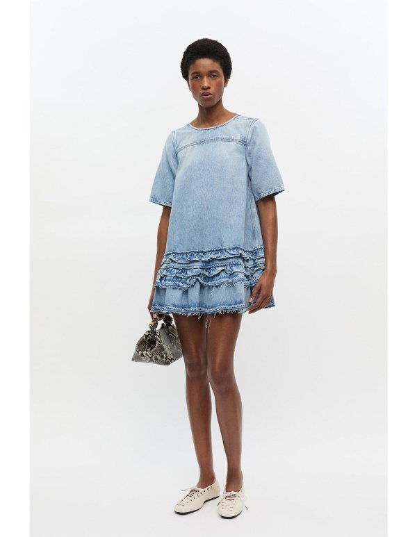 SOFT RIGID 牛仔连衣裙