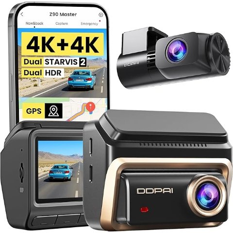 DDPAI Z90 Master 4K双录行车记录仪 128G