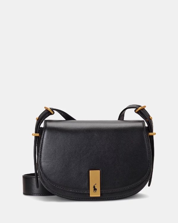 Polo ID 小号鞍型牛皮包