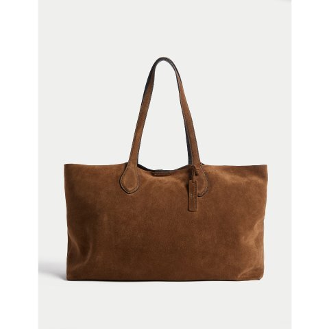 SUEDE 麂皮托特包