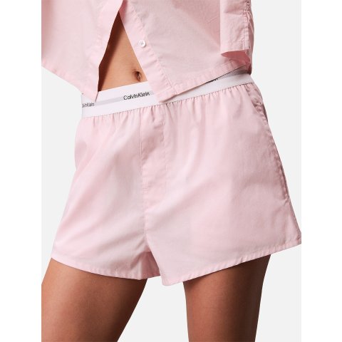 Cotton Poplin 标志短裤