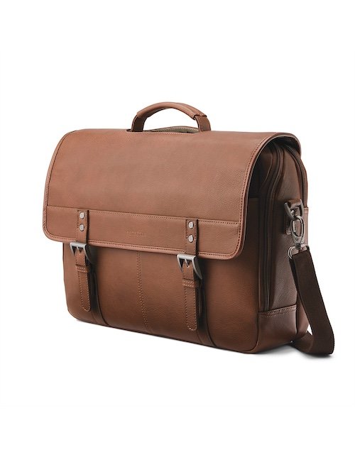  Flapover 经典皮革系列 复古公文包 32cm