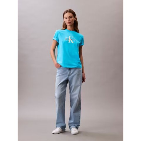 Monogram 刺绣标志T恤