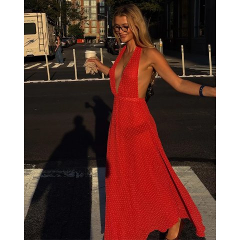 District Maxi 连衣裙