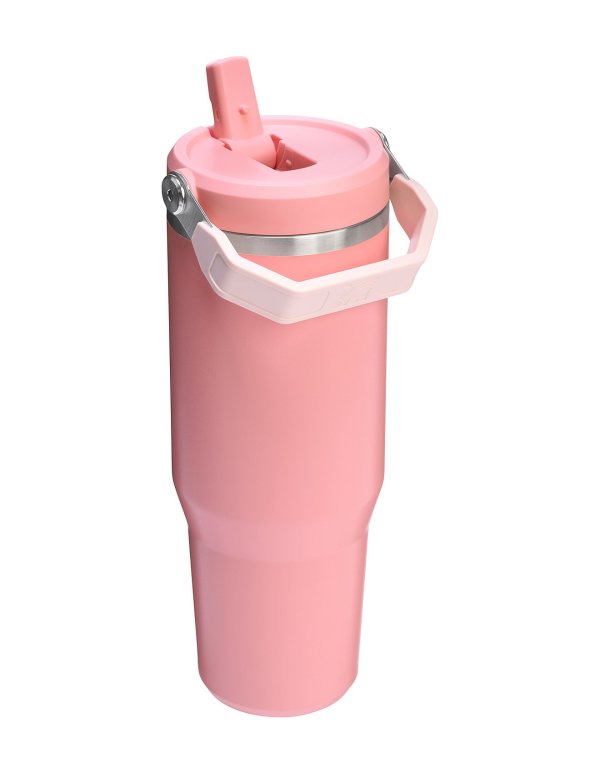 ICEFLOW 2.0 翻盖吸管杯 粉色 30oz