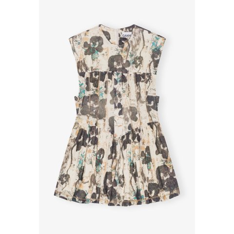 Ganni印花迷你裙