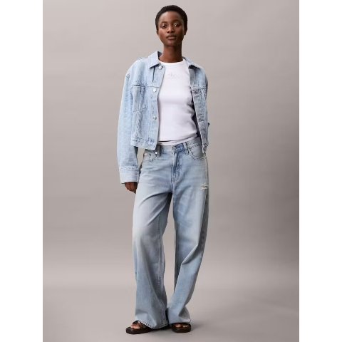 Monogram 标志牛仔外套 收腰款