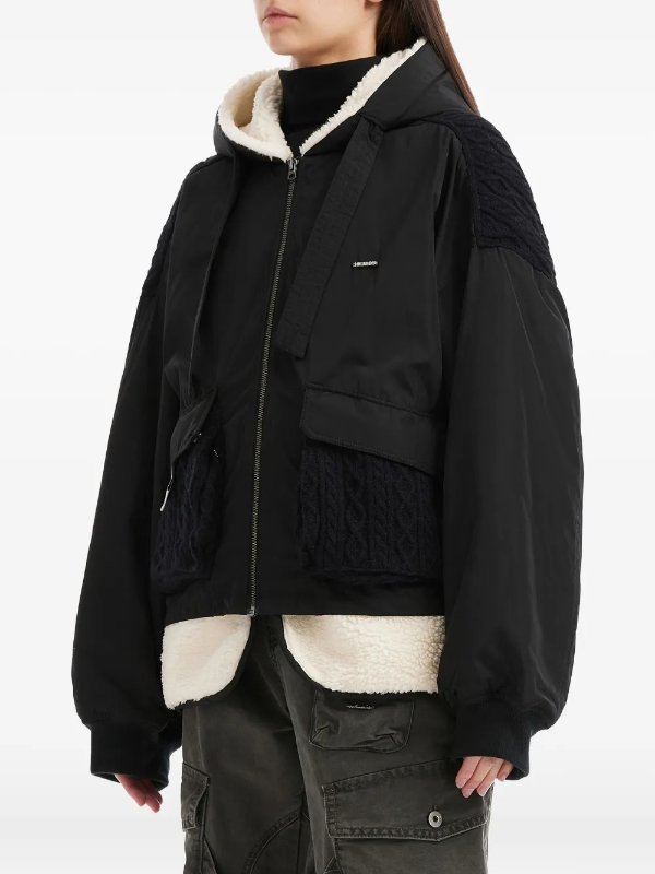 Panelled 连帽夹克