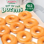 Krispy Kreme 双12限定！12 个原味甜甜圈仅$12🍩