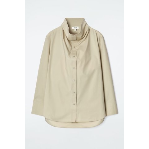 RELAXED 立领衬衫