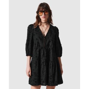 & Other Stories Embroidered 迷你连衣裙